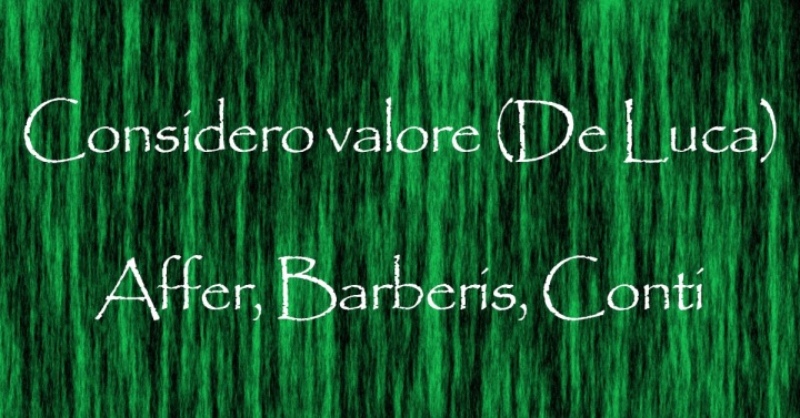 Considero valore